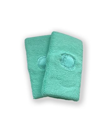 mint gymnastics bars sweatbands wrist protection self coloured logo