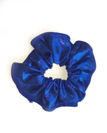 royal blue gymnastics scrunchie mystique